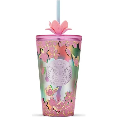Starbucks® Sakura Aksesuarlı Termos Plastik Soğuk İçecek Fiyatı