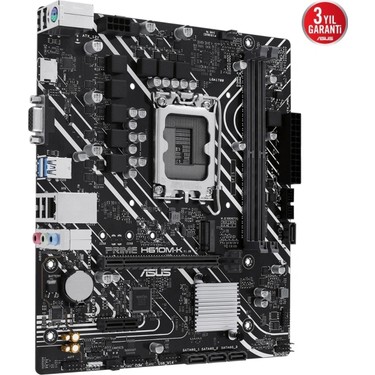 Intel Core I5-14400F 14.nesil + Asus Prime H610M-K Argb Ddr5 Fiyatı
