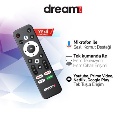 Dreamstar i3 Plus | 4K Android TV Box | Android 14 | Sesli Fiyatı