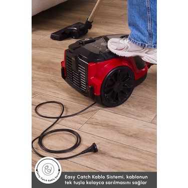 Karaca Vantuz Action Force X10 2 Lt Toz Torbasız Hazneli Fiyatı