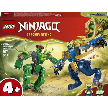 LEGO® NINJAGO® Jay'in Ejderha Robotu Savaşı 71853 - 4 Yaş ve Fiyatı
