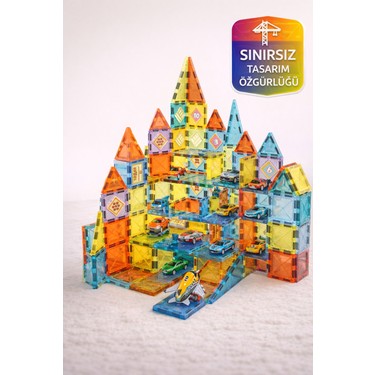 Toyfest 94 Parça Manyetik Blok Set – Eğitici Zeka Fiyatı