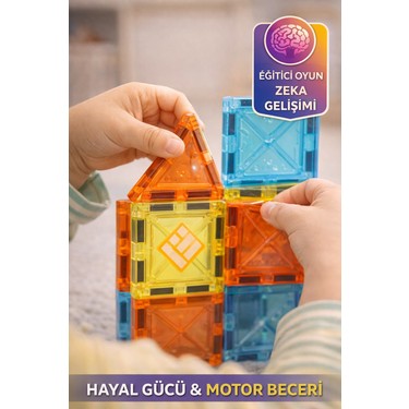 Toyfest 94 Parça Manyetik Blok Set – Eğitici Zeka Fiyatı
