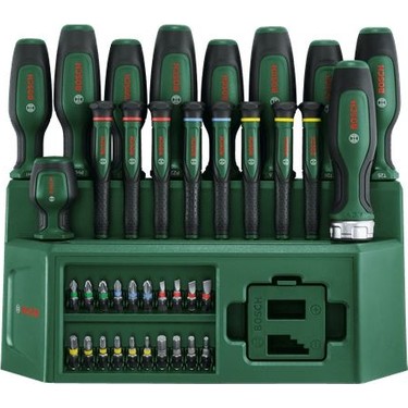 Bosch 39 Parça Standlı Tornavida Seti 1600A02, Düzenli ve Fiyatı