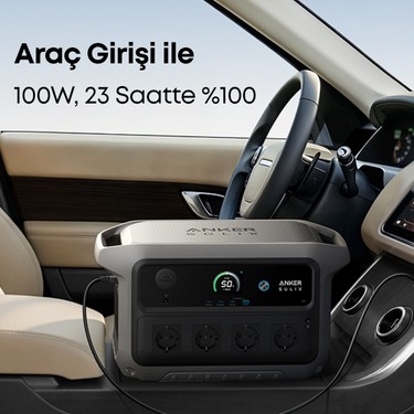Anker SOLIX C2000 Gen 2 Taşınabilir Güç Kaynağı - 2.048 Wh Fiyatı