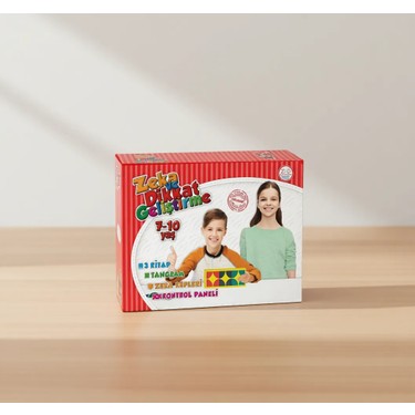Yükselen Zeka Zeka ve Dikkat Geliştirme Seti 3 Kitap (7 - 10 Kitabı