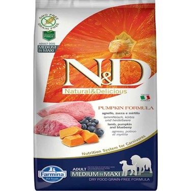 N&D Nd Pumpkin Kuzu Etli Adult Med.Maxi Tahılsız Köpek Fiyatı