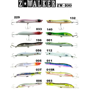 うーくん Fujin Z-Walker 100mm 11gr Su Üstü Maket Balık - #229 Pink Fiyatı