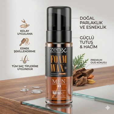Zenix Saç Şekillendirici Köpüğü Ekstra Güçlü Oud 150 ml Fiyatı