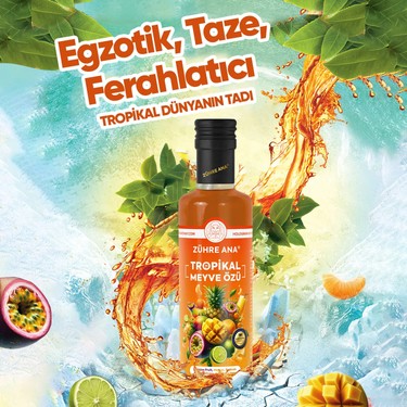 Zühre Ana Tropikal Meyve Özü 640 gr Gıda Aroması Özelliği Fiyatı