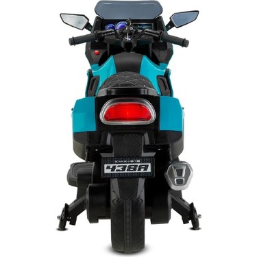 Babyhope 438A (XMX-316) 12V Akülü Motor Turkuaz Renkli 7 Ah Fiyatı