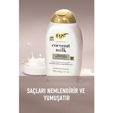 Ogx Coconut Milk Besleyici Sülfatsız Saç Bakım Kremi 385 ml Fiyatı