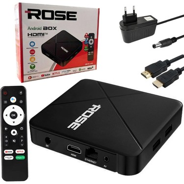 Rose Tv Box 4-32GB 6k Medya Player Ses Komutlu Fiyatı