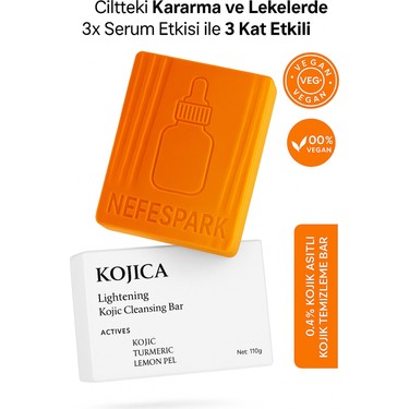 Kanza Kojise Kojic Asit Sabunu, Zerdeçal ve Kojik Asit Fiyatı