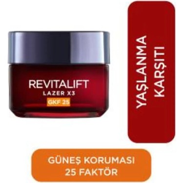 L'Oréal Paris Revitalift Lazer X3 Krem Tüm Cilt Tipleri İçin Fiyatı