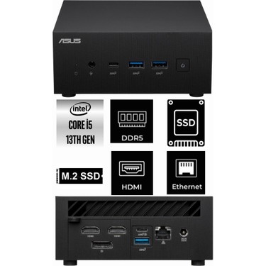Asus Expertcenter Intel Core I5-13500H PN64-K008 24GB 512GB Fiyatı