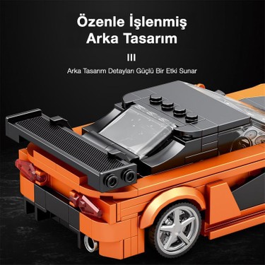 Reobrix Creator 804 Mazda Rx-7 Spor Araba Yaratıcı Yapı Blok Fiyatı