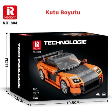 Reobrix Creator 804 Mazda Rx-7 Spor Araba Yaratıcı Yapı Blok Fiyatı