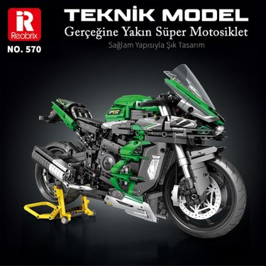 Reobrix Technic 570 Ninja H2 Sx Se Motor Yaratıcı Yapı Blok Fiyatı