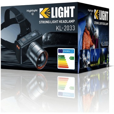 Şarjlı Ultra Güçlü LED Kafa Lambası - Dijital Göstergeli, Fiyatı