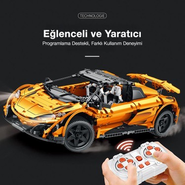 Reobrix Technic 11004-D 1/10 Mclaren 675LT Spider Araba Fiyatı Reobrix Technic 11004-D 1/10 Mclaren 675LT Spider Araba Fiyatı