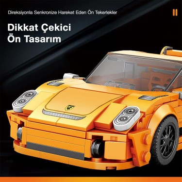 Reobrix Creator 791 Porsche 911 Gt3 Spor Araba Yaratıcı Yapı Fiyatı