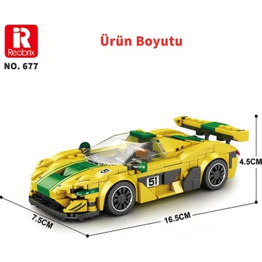 Reobrix Technic 677 Mclaren P1 Gtr Spor Araba Yaratıcı Yapı Fiyatı