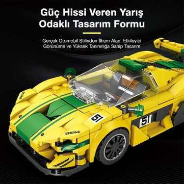 Reobrix Technic 677 Mclaren P1 Gtr Spor Araba Yaratıcı Yapı Fiyatı