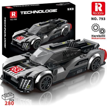 Reobrix Technic 793 Peugeot 9x8 Spor Araba Yaratıcı Yapı Fiyatı
