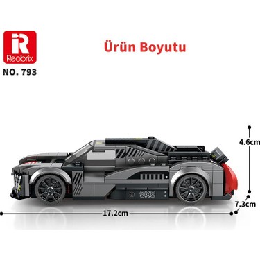 Reobrix Technic 793 Peugeot 9x8 Spor Araba Yaratıcı Yapı Fiyatı