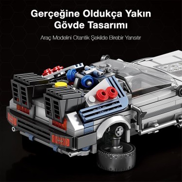 Reobrix Technic 665 Geleceğe Dönüş Delorean Dmc (Back To The Fiyatı