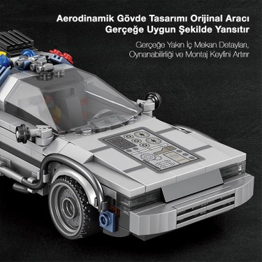 Reobrix Technic 665 Geleceğe Dönüş Delorean Dmc (Back To The Fiyatı