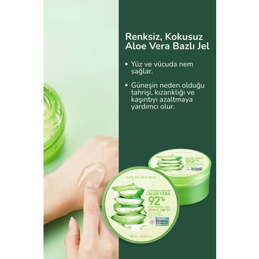 Organik Aloe Vera Yatıştırıcı Jel 300 ml DeFacto Nature Fiyatı