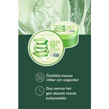 ALOEさま専用 Organik Aloe Vera Yatıştırıcı Jel 300 ml DeFacto Nature Fiyatı