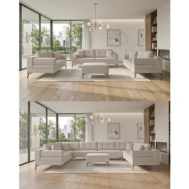 Velura Home & Living Zeri Modüler Yataklı 3 Adet Üçlü Kanepe Fiyatı