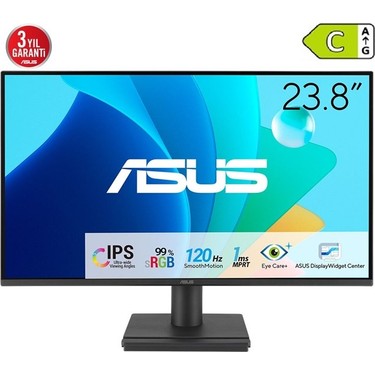 ASUS VA249HG 23.8 IPS 1920x1080 1ms 120Hz 300cd HDMI, Analog Fiyatı