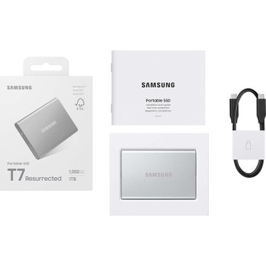 Samsung T7R 1TB Usb 3.2 Gen2 Type-C Gri Fiyatı - Taksit Seçenekleri
