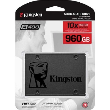 Kingston A400 960GB 2.5'' SATA SSD (500-450MB/s) Fiyatı