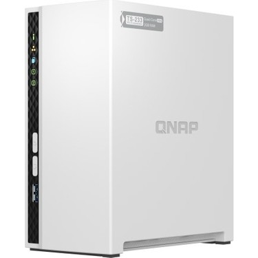 Qnap TS-233 2GB Ram 2 Hdd Yuvalı Tower Nas Depolama Ünitesi Fiyatı