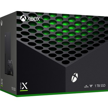 Microsoft Xbox Series X Siyah Oyun Konsolu 1 TB İthalatçı Fiyatı