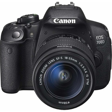 ミサキ　Canon 14mm Canon EOS 700D 18-55 DC DSLR Fotoğraf Makinesi 5184 x 3456 Fiyatı