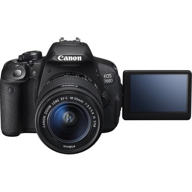 Canon EOS 700D 18-55 DC DSLR Fotoğraf Makinesi 5184 x 3456 Fiyatı