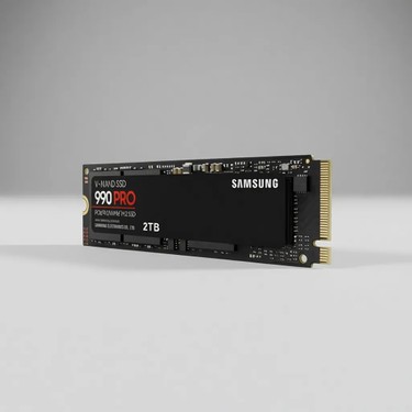 ① Samsung 990 PRO 2TB NVMe SSD Samsung 990 PRO PCIe 4.0 M.2, 2 TB SSD, 7.450 MB/sn Okuma, 6.900