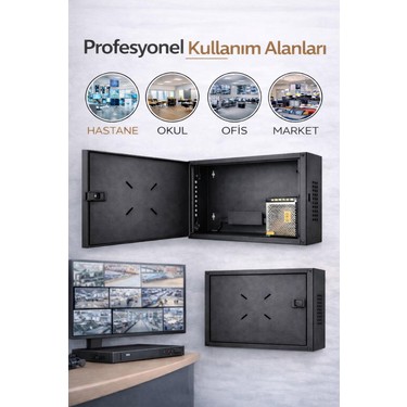 Fury Dvr Pano/box Nvr Cctv Rack Kabinet ve Monitör Koruma Fiyatı