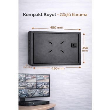Fury Dvr Pano/box Nvr Cctv Rack Kabinet ve Monitör Koruma Fiyatı