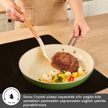 Karaca x Refika Swiss Crystal 9 Parça Tencere Seti Emerald Fiyatı