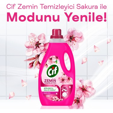Cif Zemin Temizleyici Sakura 2500 ml Fiyatı - Taksit Seçenekleri