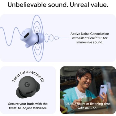 Google Pixel Buds 2A Fiyatı, Taksit Seçenekleri ile Satın Al