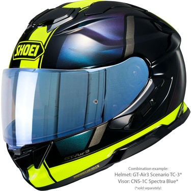 Shoei Gt Air 3 Spectra Mavi Vizör (Cns-1cpn) Fiyatı