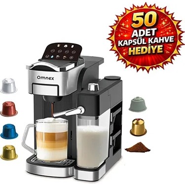 Ox-Pro2 Espresso Kahve Makinesi 20 Bar Kapsül & Öğütülmüş Fiyatı